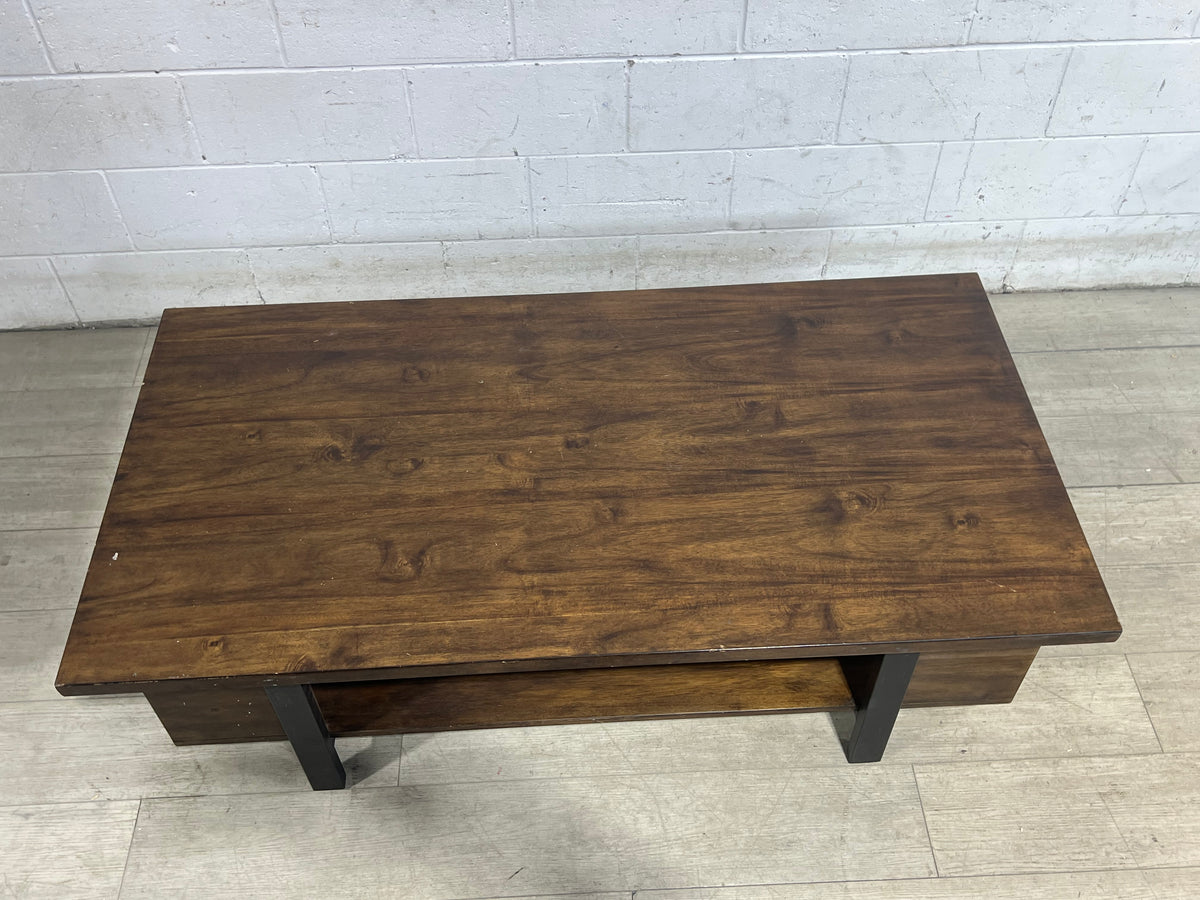 Casana Brown Wood Coffee Table