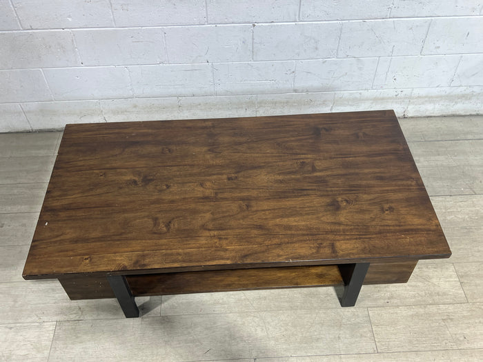 Casana Brown Wood Coffee Table