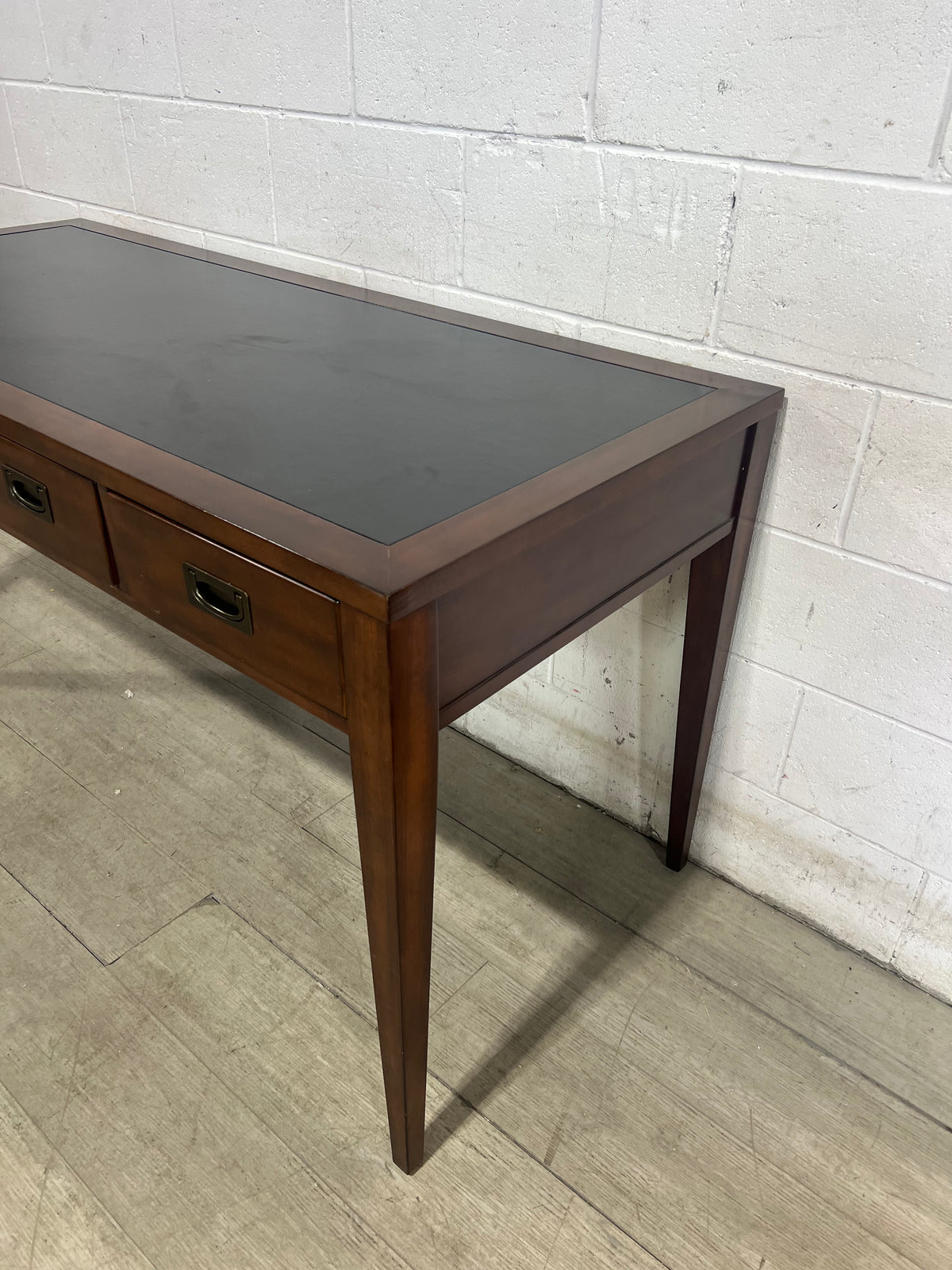 Hooker Archive Writing Desk With Leather Insert