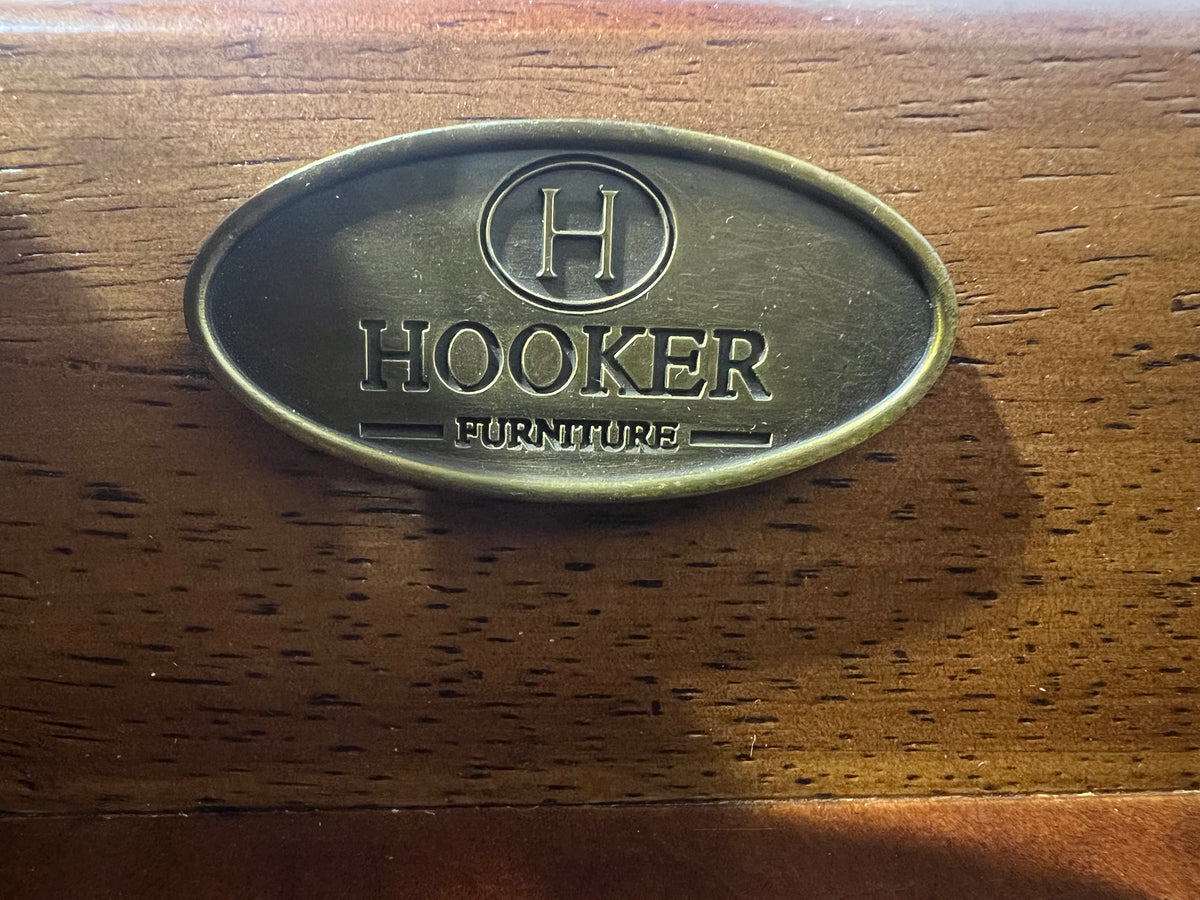Hooker Archive Writing Desk With Leather Insert
