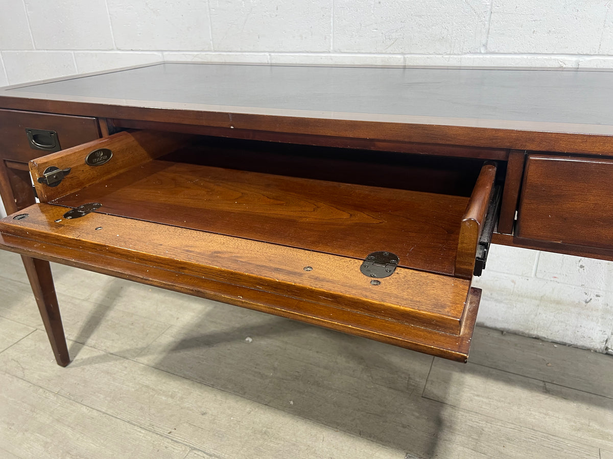 Hooker Archive Writing Desk With Leather Insert