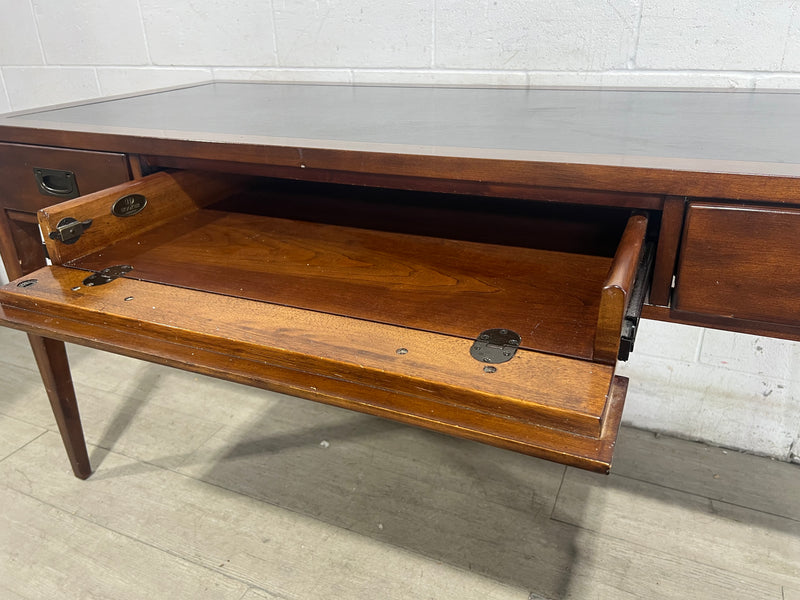 Hooker Archive Writing Desk With Leather Insert