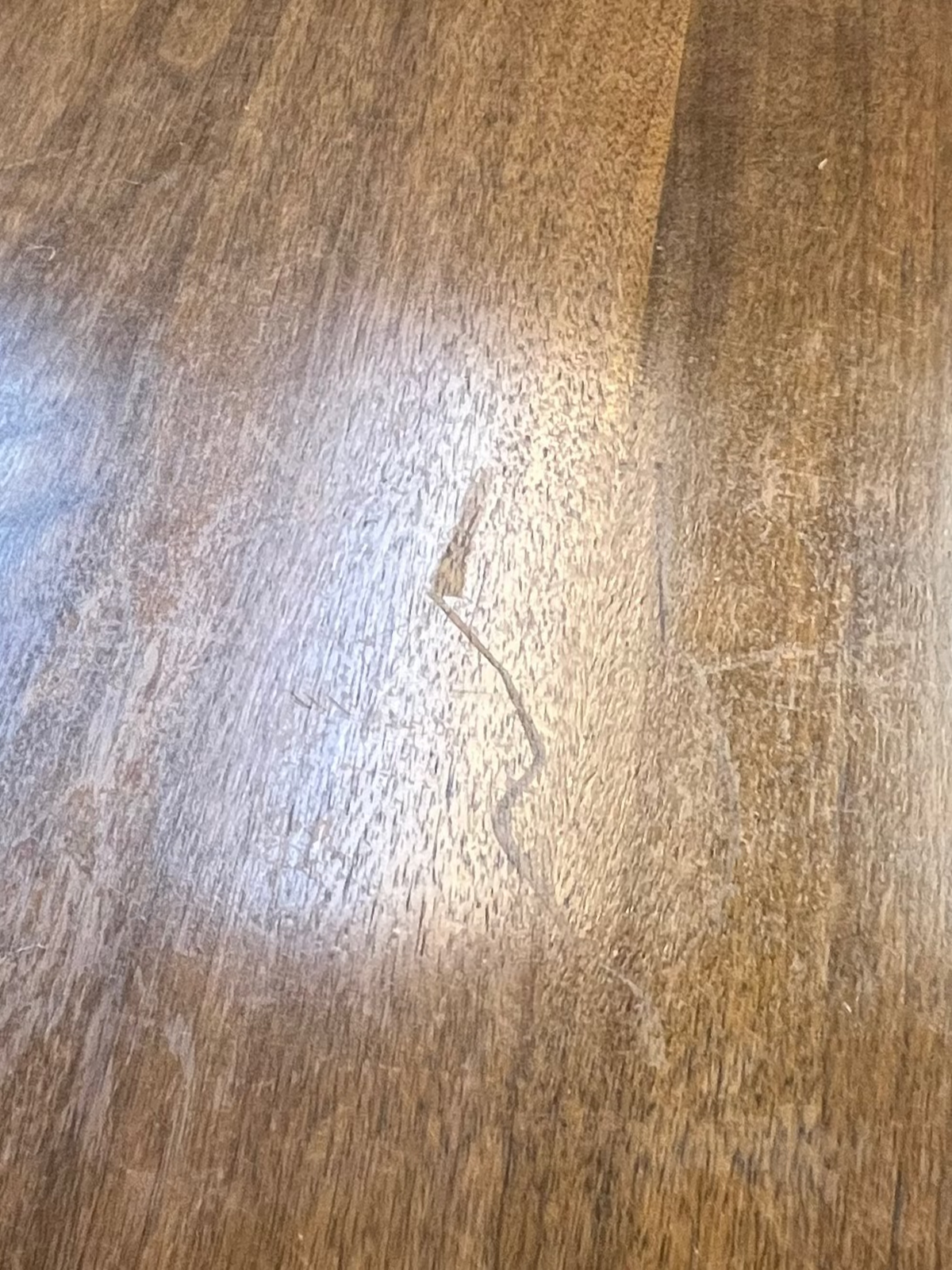 Solid Dark Wood Sideboard