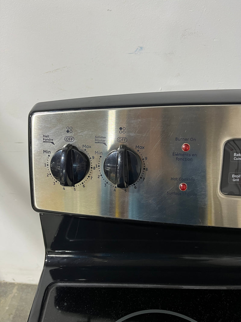 GE  Stainless Steel Electric Range