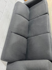 Midnight Gray Contemporary Style Sofa