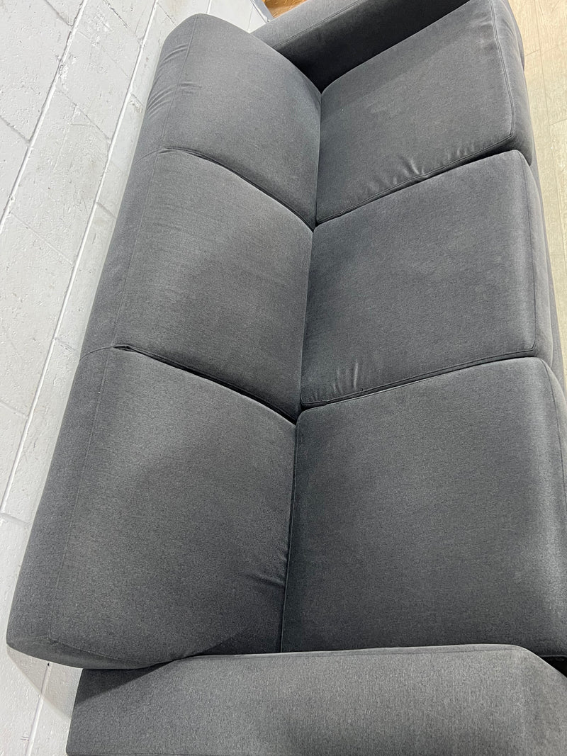 Midnight Gray Contemporary Style Sofa