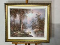 River and Tree Landscape