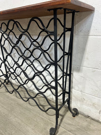 Wine Rack And Console Table