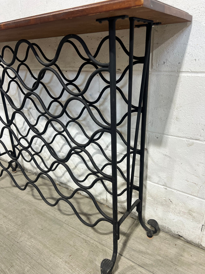 Wine Rack And Console Table