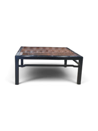 Coffee Table in Burled Wood Top