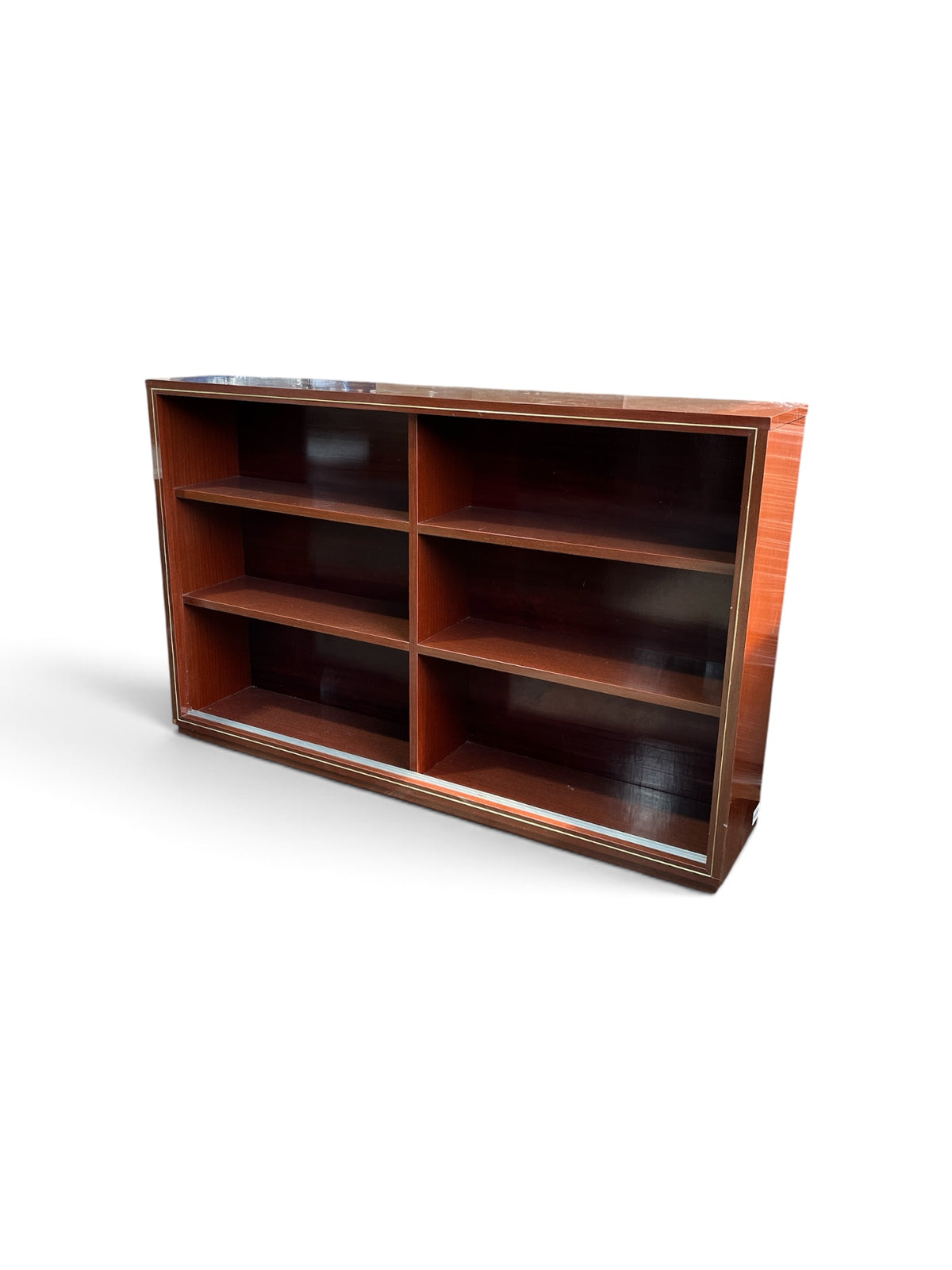 Mahogany Tone Display Bookshelf