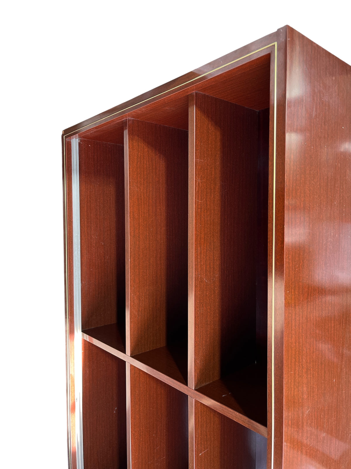 Mahogany Tone Display Bookshelf