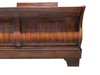 Traditional Wooden Sleigh Queen Sized Bed Frame