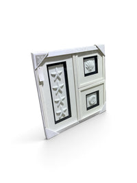 Modern Coastal 3 Piece Framed Wall Art Set