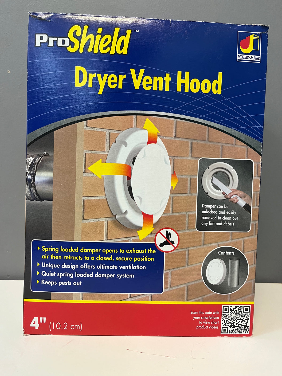 4" Dryer Vent Hood
