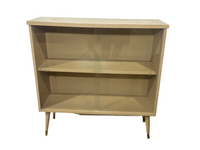 Mid Century Cabinet With Glass Front