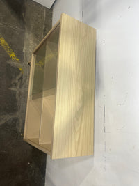 Mid Century Cabinet With Glass Front