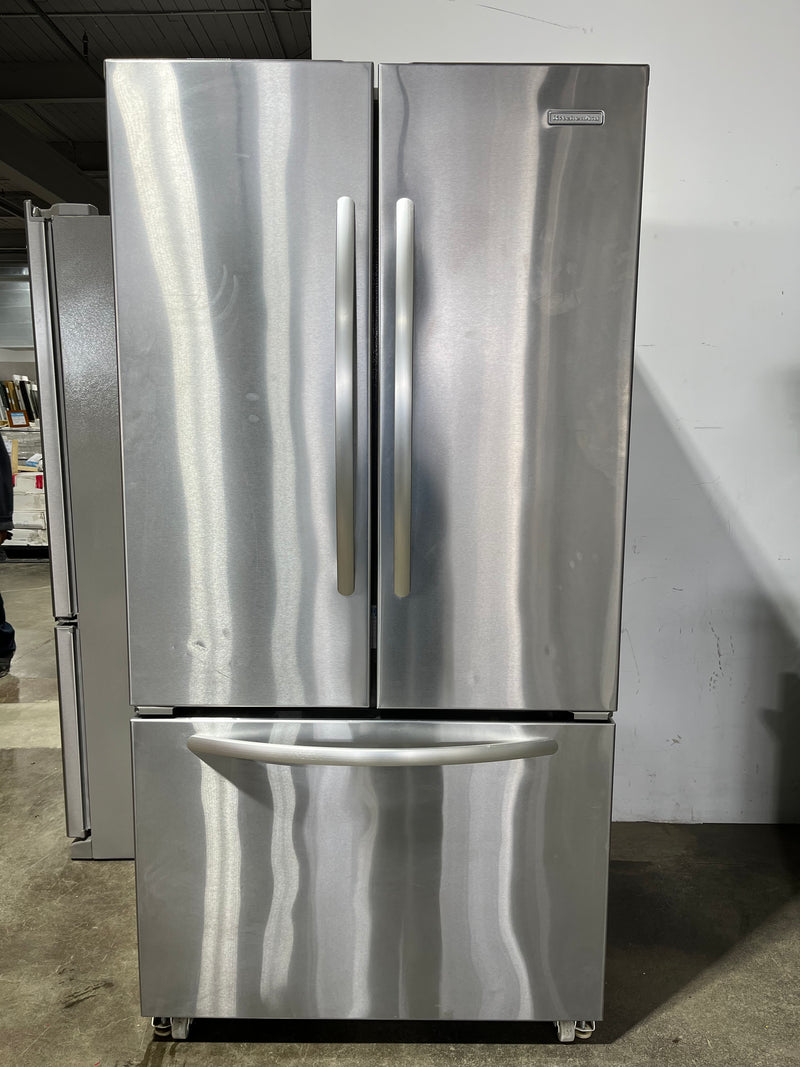 Stainless Steel KitchenAid Fridge