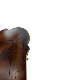 Wood Accent Table with Decorative Tabletop