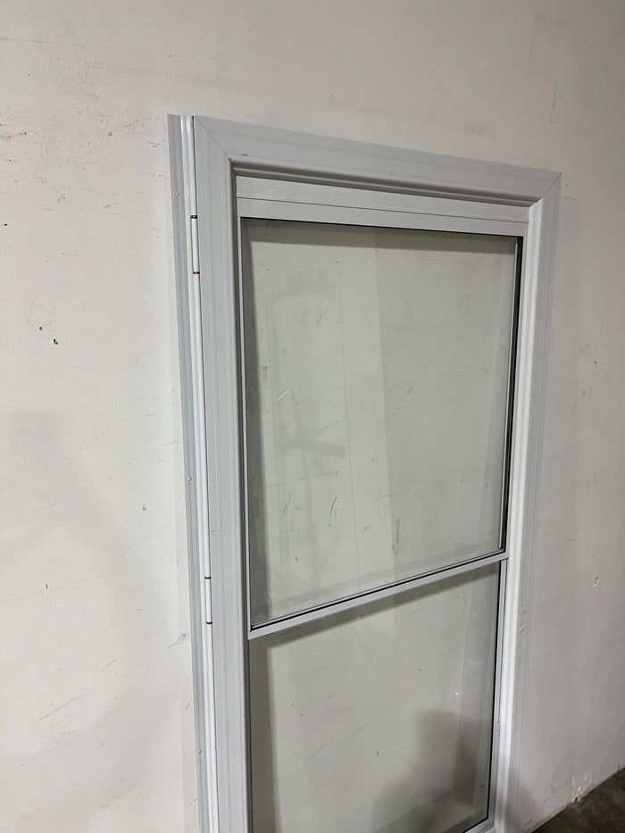 32" x 80" Aluminum Storm Door White