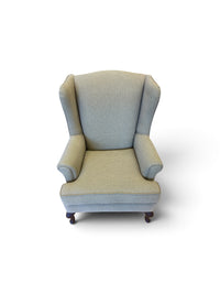 Classic Sage Green Wing Back Accent Chair