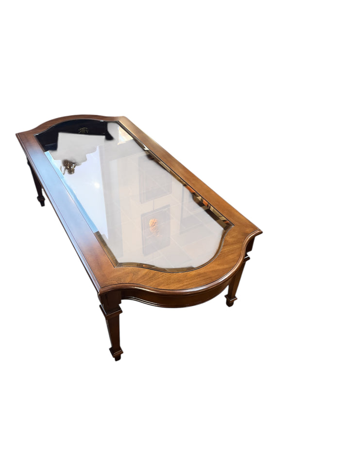Deilcraft Coffee Table With Glass