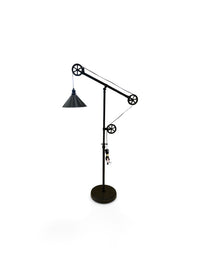 Warren Pulley Task Floor Lamp