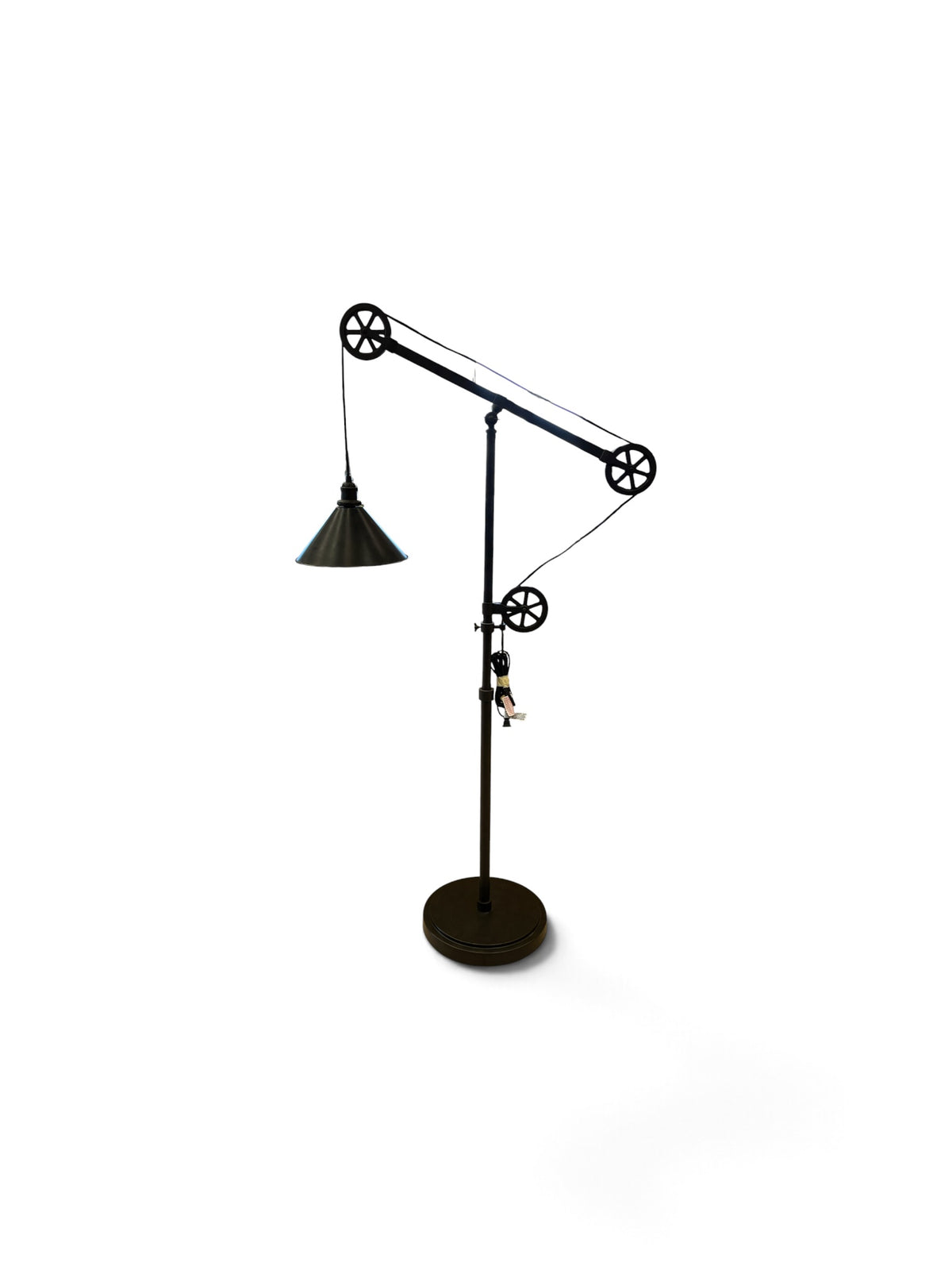 Warren Pulley Task Floor Lamp