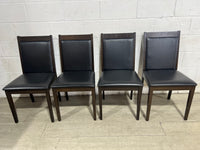 Alpine Espresso Dining Chairs - Set of 4