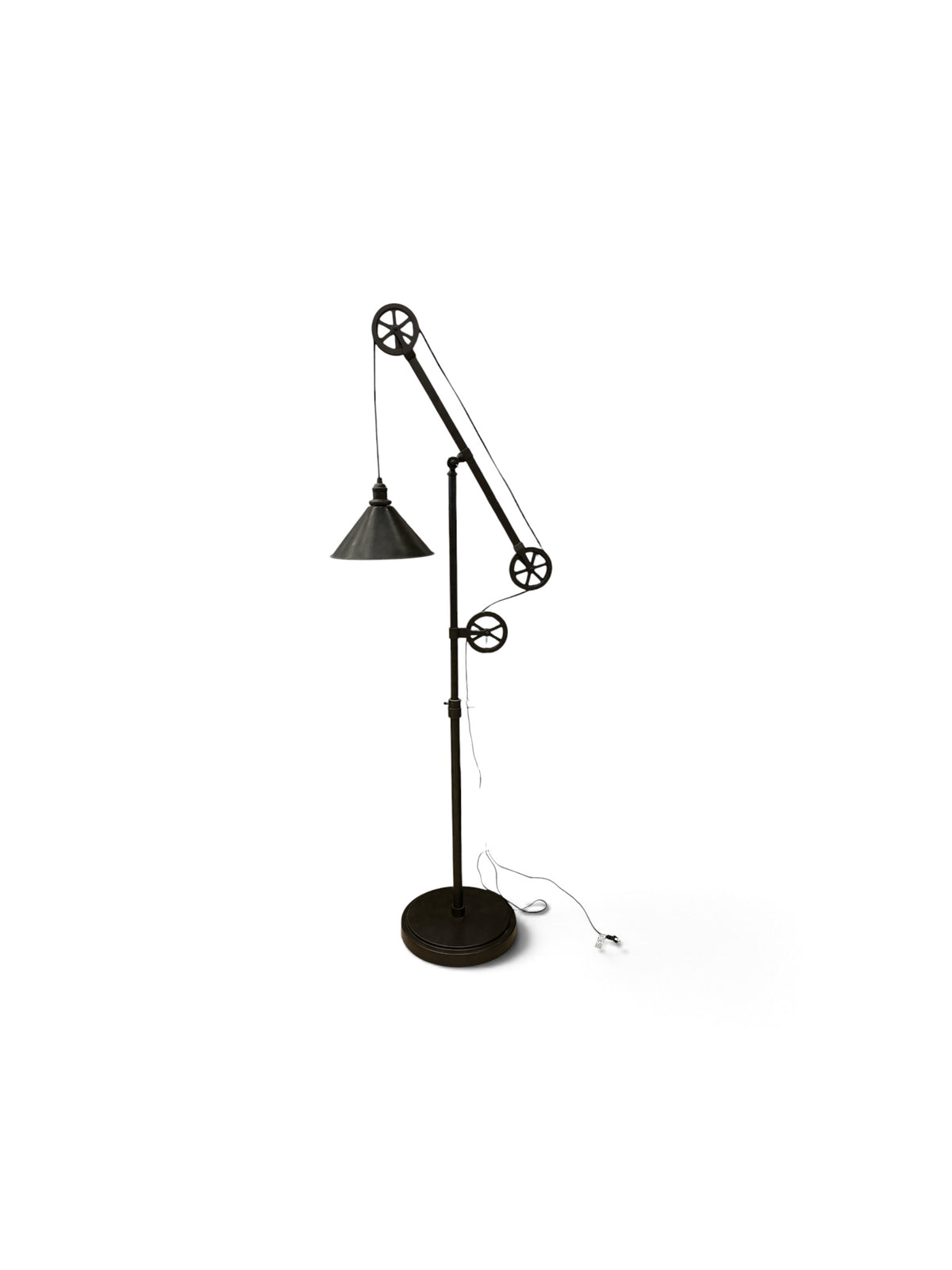 Warren Pulley Task Floor Lamp