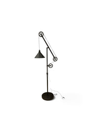 Warren Pulley Task Floor Lamp