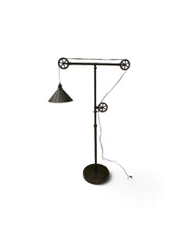 Warren Pulley Task Floor Lamp