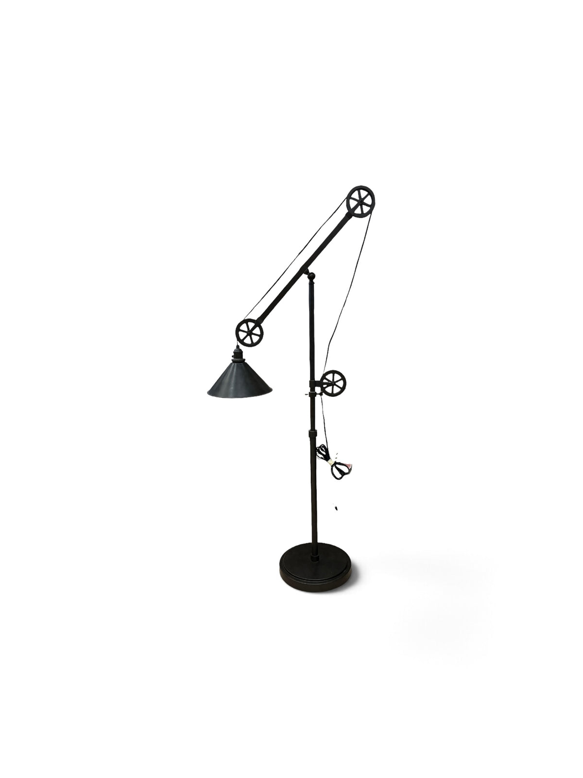 Warren Pulley Task Floor Lamp