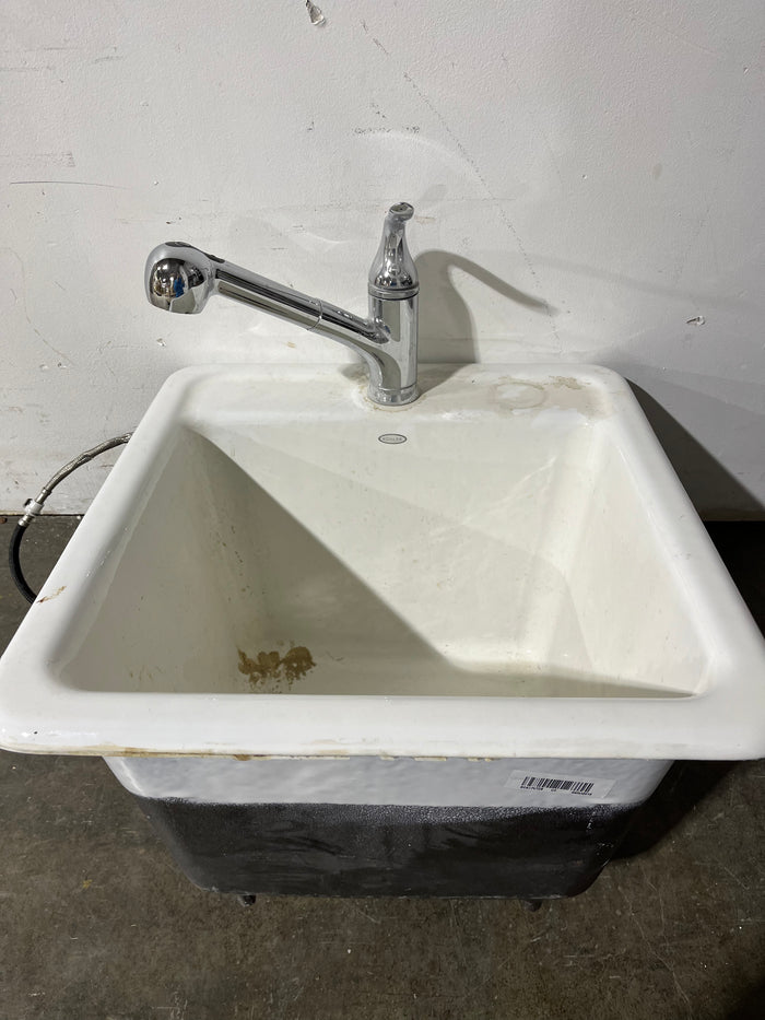 Kohler White Ceramic Utility Sink