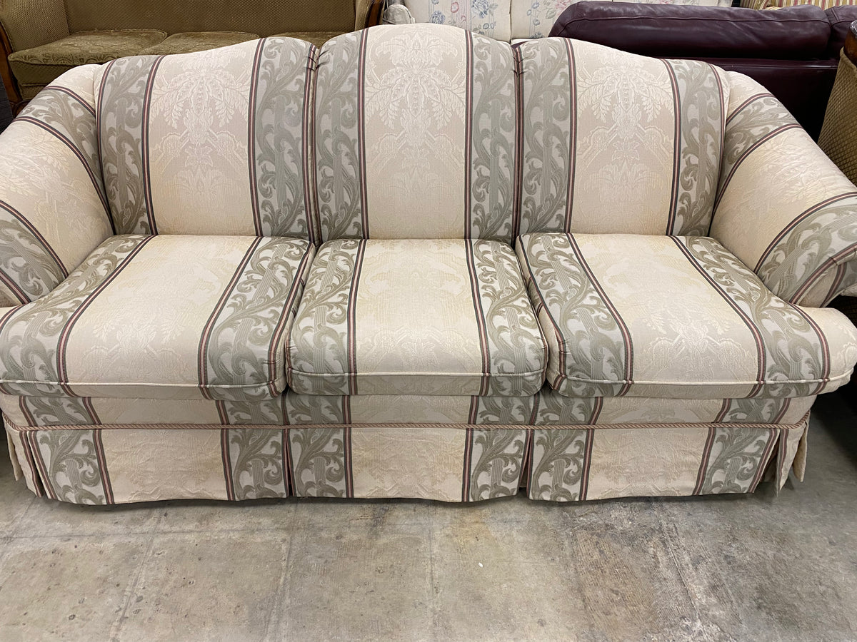 Damask Three-Seater Sofa