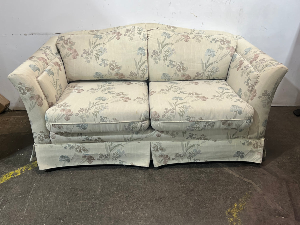 Light Floral Loveseat