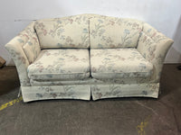 Light Floral Loveseat