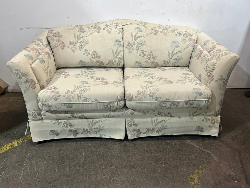 Light Floral Loveseat