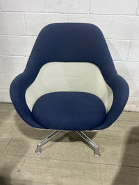 Coalesse Swivel Lounge Chair - Blue