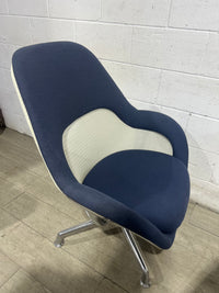 Coalesse Swivel Lounge Chair - Blue
