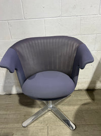 Coalesse Swivel Lounge Chair - Light Purple