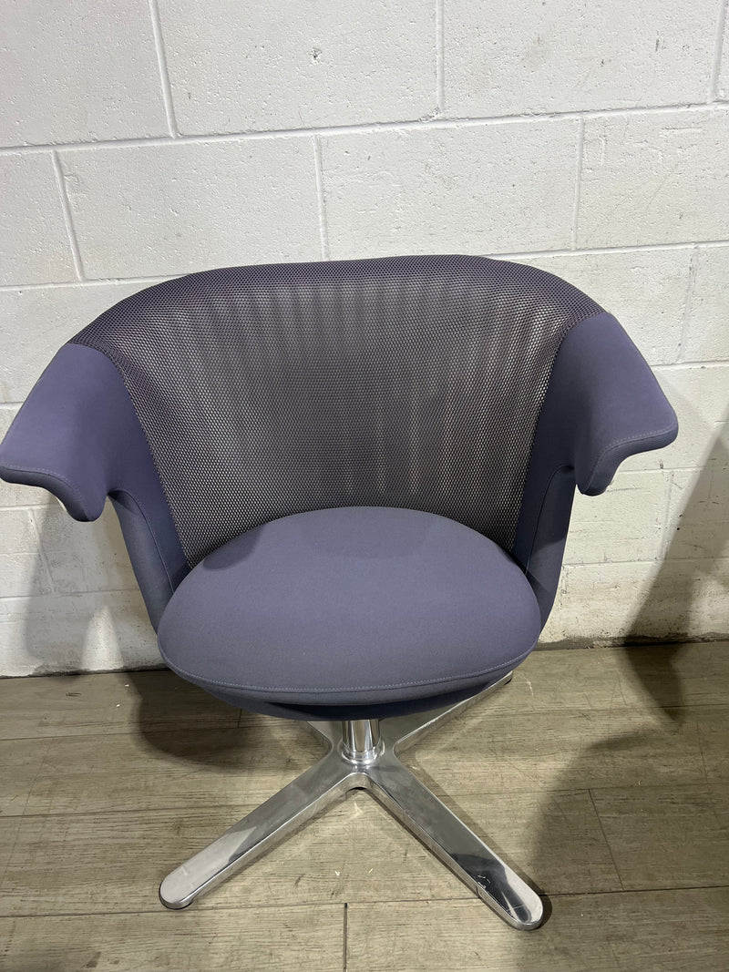 Coalesse Swivel Lounge Chair - Light Purple
