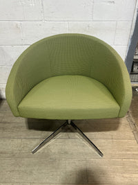 Green Swivel Lounge Chair