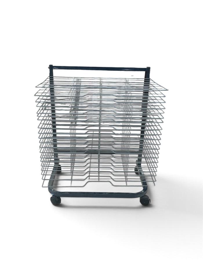 Rolling Art Drying Rack with Multi Shelving