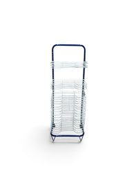 Tall Adjustable Rolling Art Drying Rack