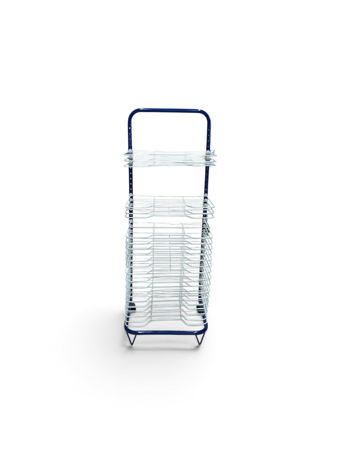 Tall Adjustable Rolling Art Drying Rack