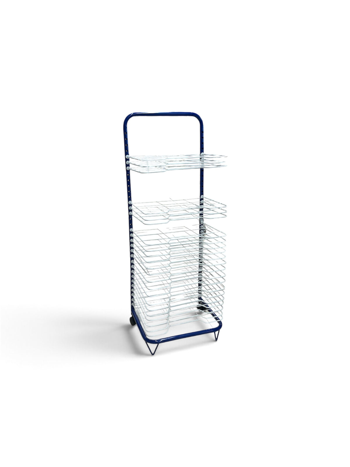 Tall Adjustable Rolling Art Drying Rack