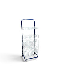 Tall Adjustable Rolling Art Drying Rack