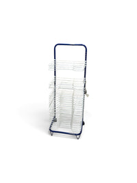 Tall Adjustable Rolling Art Drying Rack