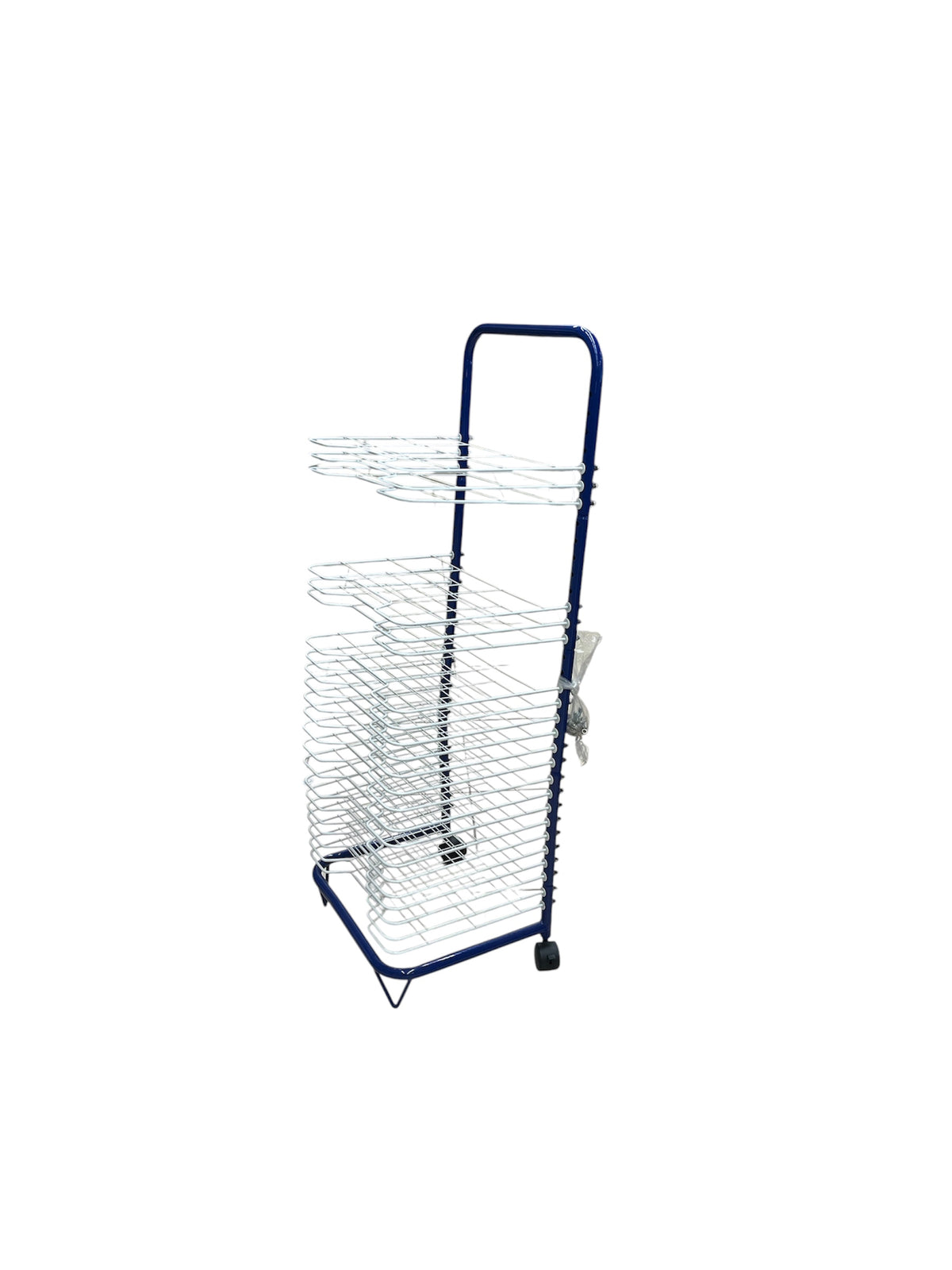 Tall Adjustable Rolling Art Drying Rack